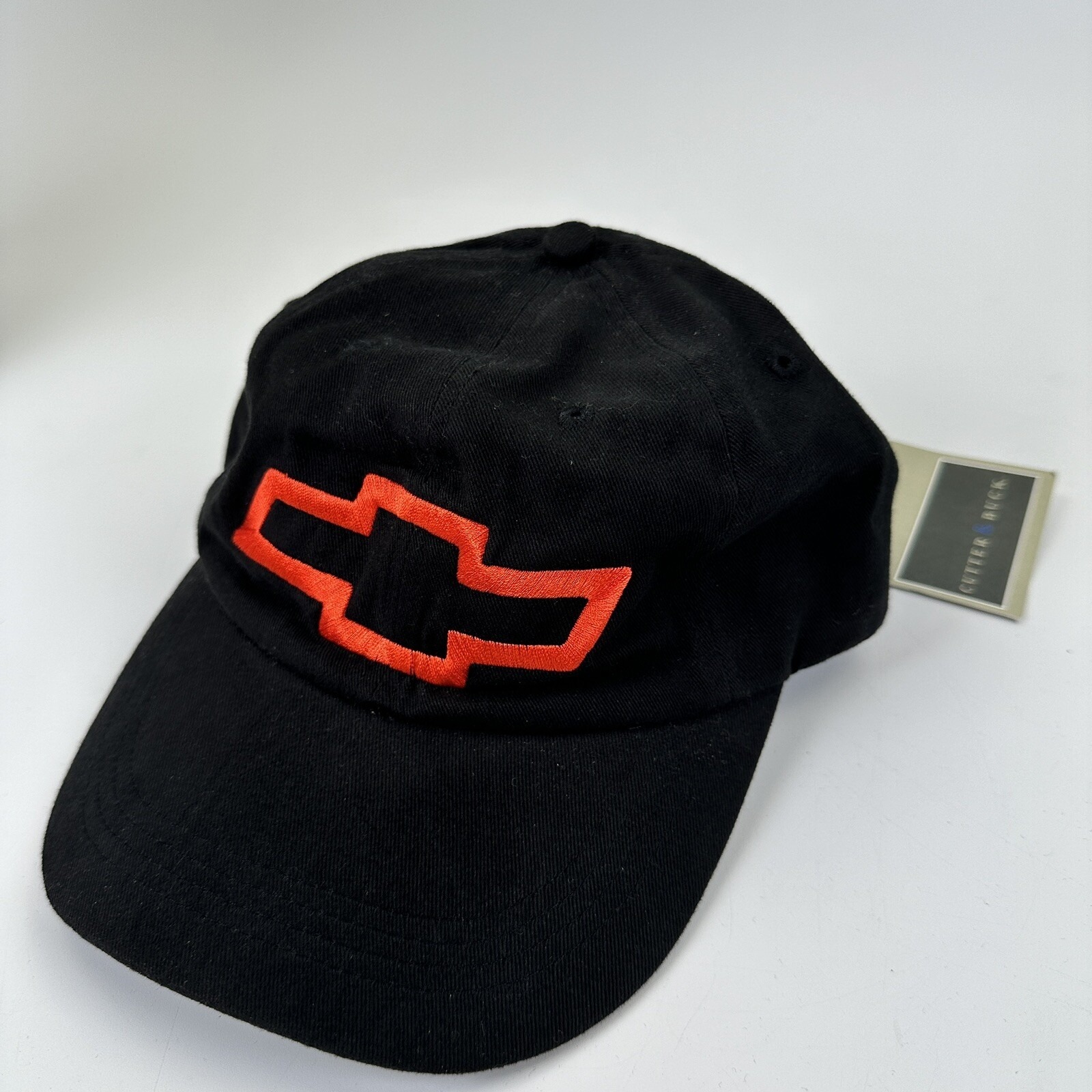 Vintage Chevrolet Hat Cap Black Red 2004 Daytona 500 Cutter Buck Strap Nos Vintage Chevrolet Hat Cap Black Red 2004 Daytona 500 Cutter Buck Strap Nos